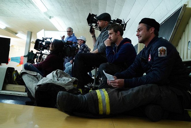 Chicago Fire - Headlong Toward Disaster - Making of - Jesse Spencer, Taylor Kinney