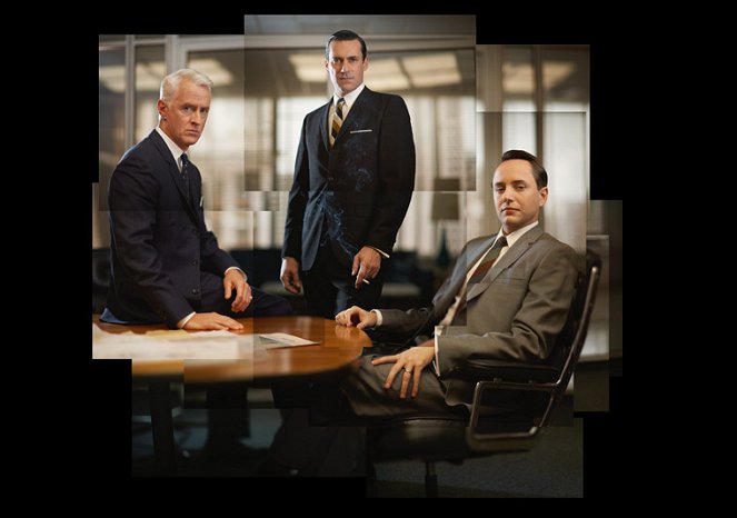 Mad Men - Season 5 - Werbefoto - John Slattery, Jon Hamm, Vincent Kartheiser