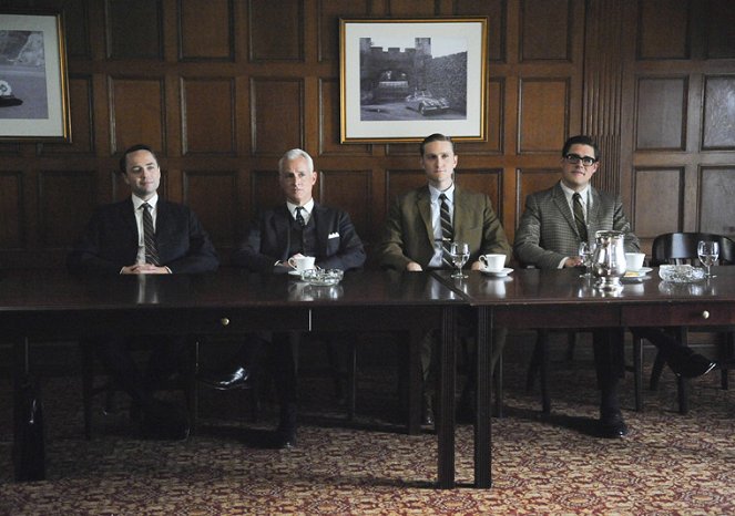 Šílenci z Manhattanu - Ta druhá - Z filmu - Vincent Kartheiser, John Slattery, Aaron Staton, Rich Sommer