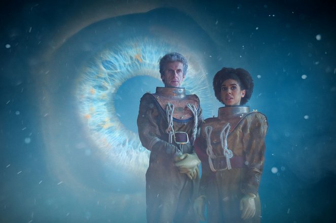 Doctor Who - Dünnes Eis - Werbefoto - Peter Capaldi, Pearl Mackie
