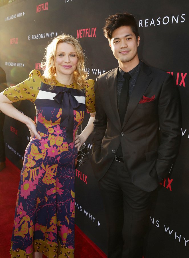 13 Reasons Why - Season 1 - Events - Courtney Love, Ross Butler