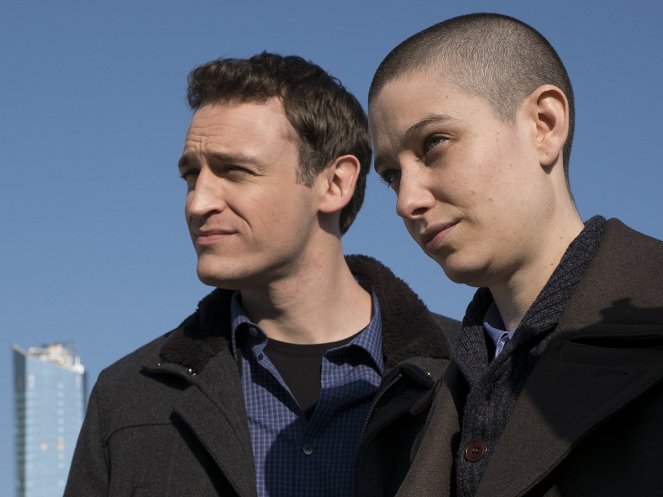 Billions - With or Without You - Photos - Dan Soder, Asia Kate Dillon