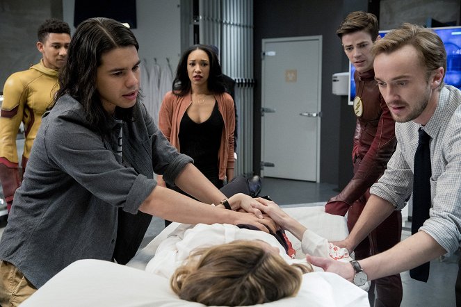 The Flash - Abra Kadabra - Filmfotos - Keiynan Lonsdale, Carlos Valdes, Candice Patton, Grant Gustin, Tom Felton