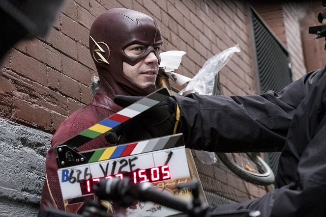 The Flash - Season 3 - The Once and Future Flash - Making of - Grant Gustin