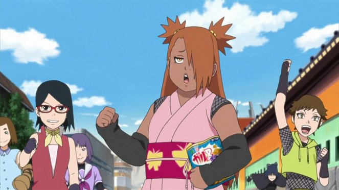 Boruto: Naruto Next Generations - Kräftemessen der Jungen und Mädchen bei der Ninjutsu-Schlacht - Filmfotos