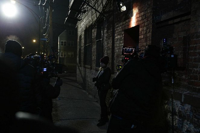 Policie Chicago - 8:30 PM - Z natáčení