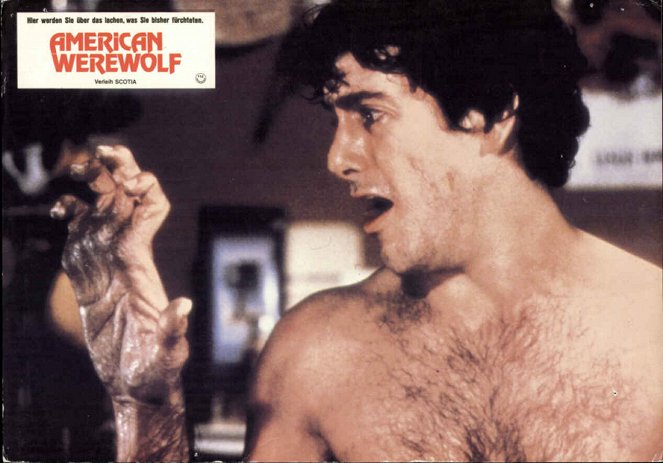 American Werewolf - Lobbykarten - David Naughton