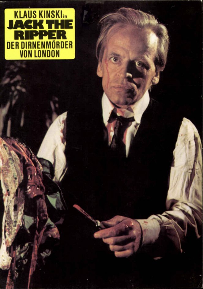 Jack the Ripper - Der Dirnenmörder von London - Lobby karty - Klaus Kinski