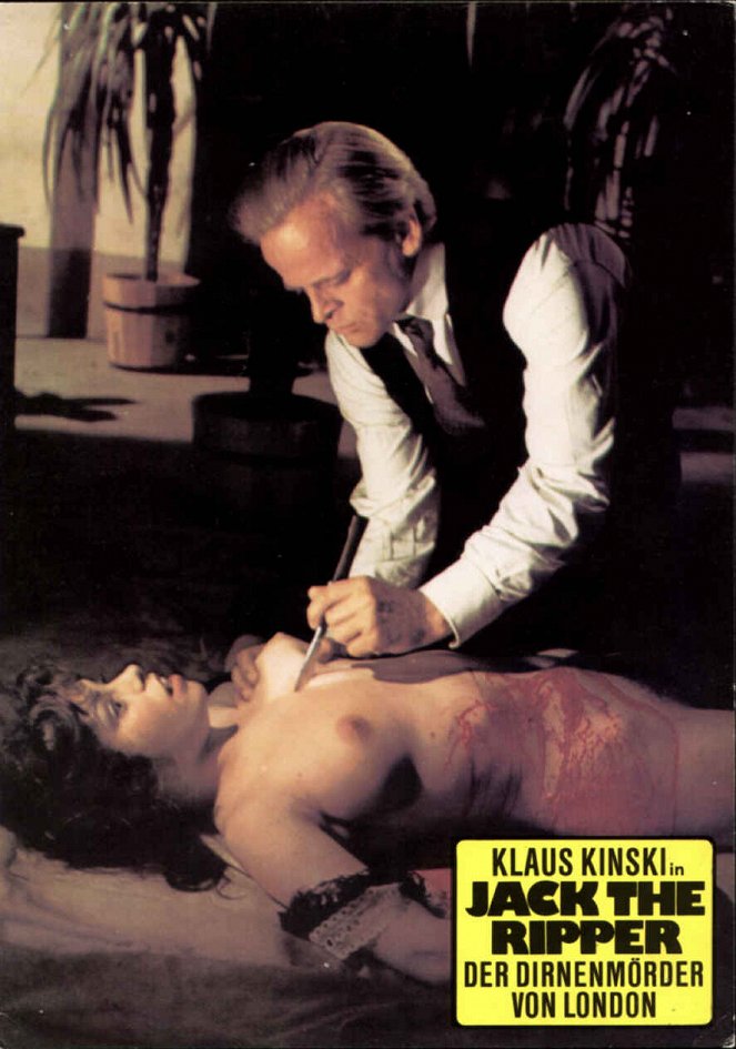Jack the Ripper - Der Dirnenmörder von London - Cartões lobby - Klaus Kinski