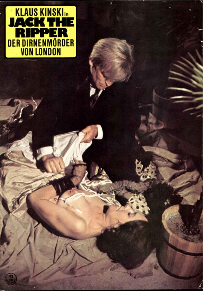 Jack the Ripper - Der Dirnenmörder von London - Lobbykarten - Klaus Kinski