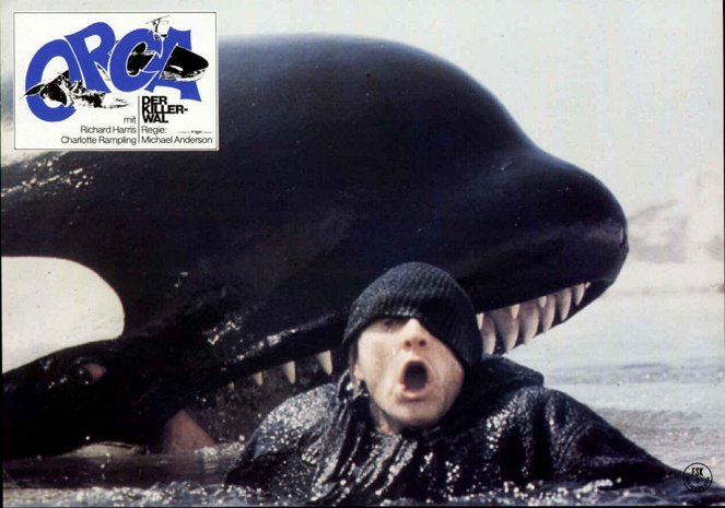 Orca: Killer Whale - Lobbykaarten - Richard Harris