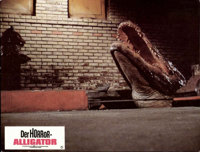 Der Horror-Alligator - Lobbykarten