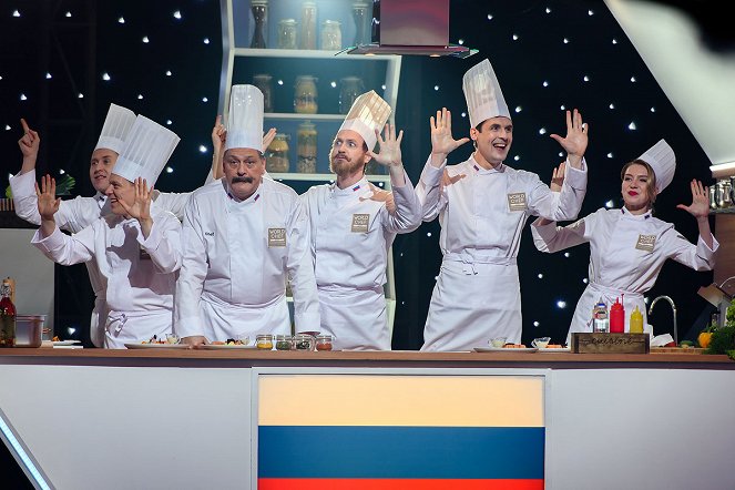 The Kitchen. World chef battle - Photos - Dmitri Nazarov, Никита Тарасов, Sergey Epishev, Valeriya Fedorovich