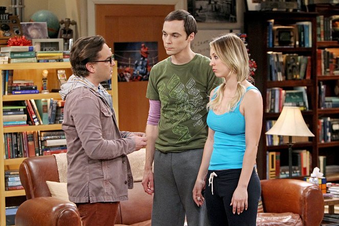 The Big Bang Theory - The Occupation Recalibration - Van film - Johnny Galecki, Jim Parsons, Kaley Cuoco