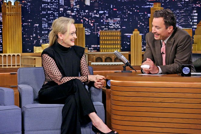 The Tonight Show Starring Jimmy Fallon - Photos - Meryl Streep, Jimmy Fallon