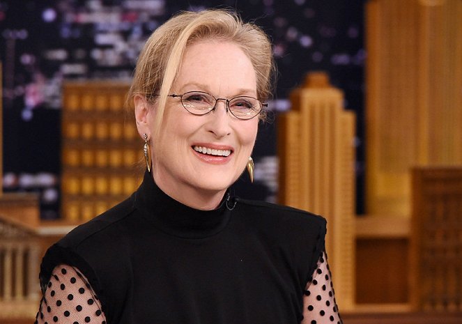 The Tonight Show Starring Jimmy Fallon - Van film - Meryl Streep