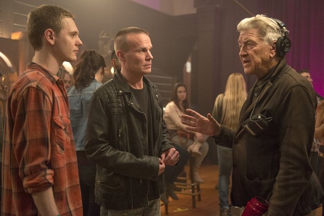 Twin Peaks - The Return - Dreharbeiten - Jake Wardle, James Marshall, David Lynch