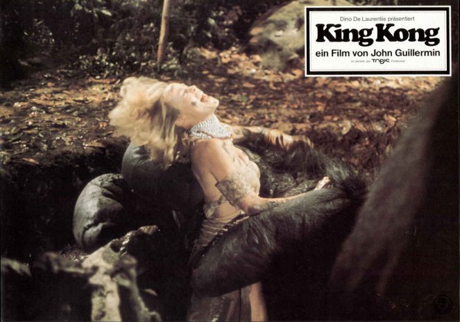 King Kong - Lobbykarten - Jessica Lange