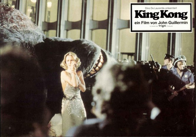 King Kong - Lobbykarten - Jessica Lange