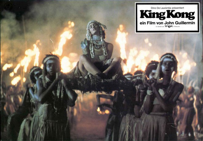 King Kong - Lobbykaarten - Jessica Lange