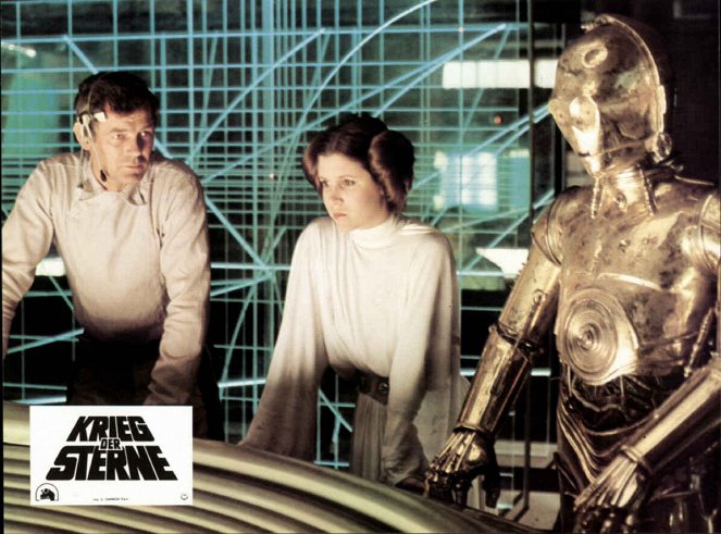 Star Wars: Episódio IV - Uma Nova Esperança - Cartões lobby - Carrie Fisher