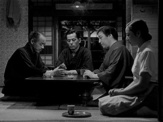 Bakušú - Kuvat elokuvasta - 菅井一郎, Chishû Ryû, Chieko Higashiyama, Kuniko Miyake