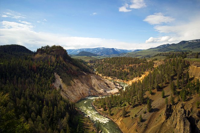 Amerikan kansallispuistot - Yellowstone - Kuvat elokuvasta