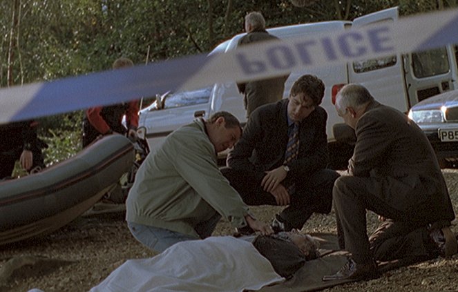 Morderstwa w Midsomer - Death of a Hollow Man - Z filmu - John Nettles, Daniel Casey