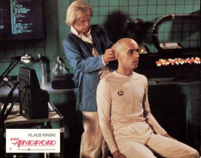 Android - Lobby Cards - Klaus Kinski, Don Keith Opper