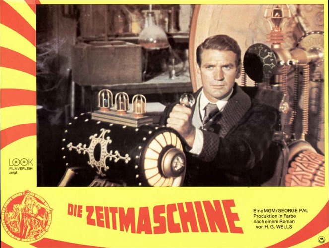 Die Zeitmaschine - Lobbykarten - Rod Taylor