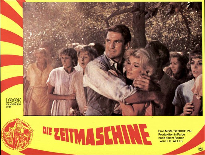 Die Zeitmaschine - Lobbykarten - Rod Taylor, Yvette Mimieux