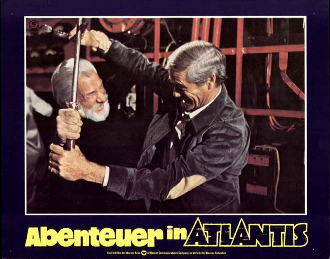 Abenteuer in Atlantis - Lobbykarten - José Ferrer, Mel Ferrer