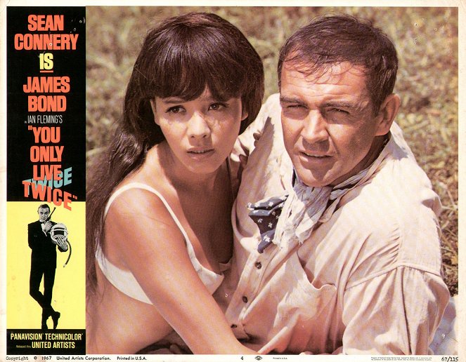 On ne vit que deux fois - Cartes de lobby - Mie Hama, Sean Connery