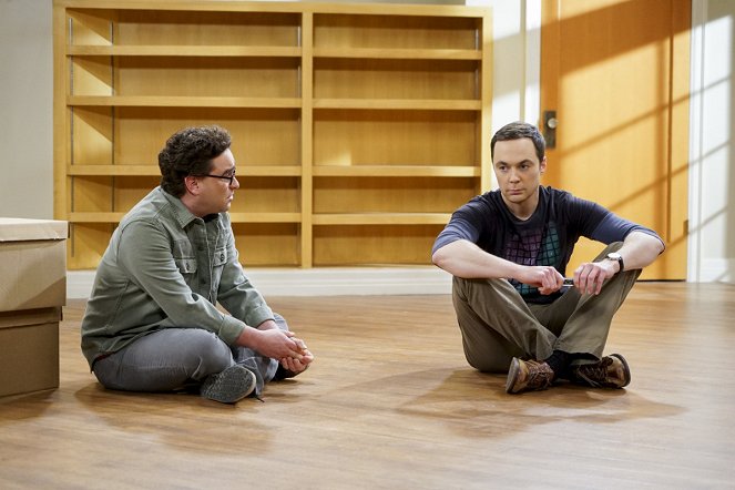 The Big Bang Theory - The Gyroscopic Collapse - Van film - Johnny Galecki, Jim Parsons