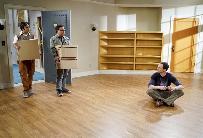 The Big Bang Theory - The Gyroscopic Collapse - Photos - Kunal Nayyar, Johnny Galecki, Jim Parsons