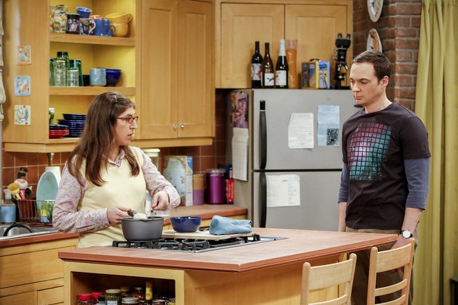 The Big Bang Theory - Season 10 - The Gyroscopic Collapse - Photos - Mayim Bialik, Jim Parsons