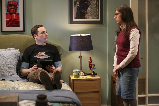 The Big Bang Theory - The Cognition Regeneration - Photos - Jim Parsons, Mayim Bialik
