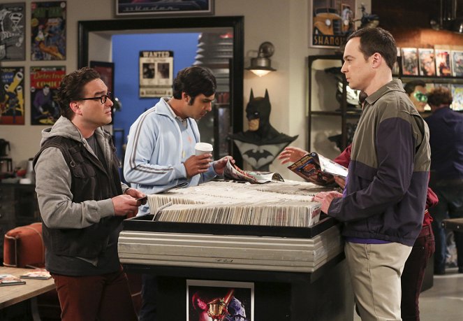 The Big Bang Theory - Der Stelzen-Traum - Filmfotos - Johnny Galecki, Kunal Nayyar, Jim Parsons