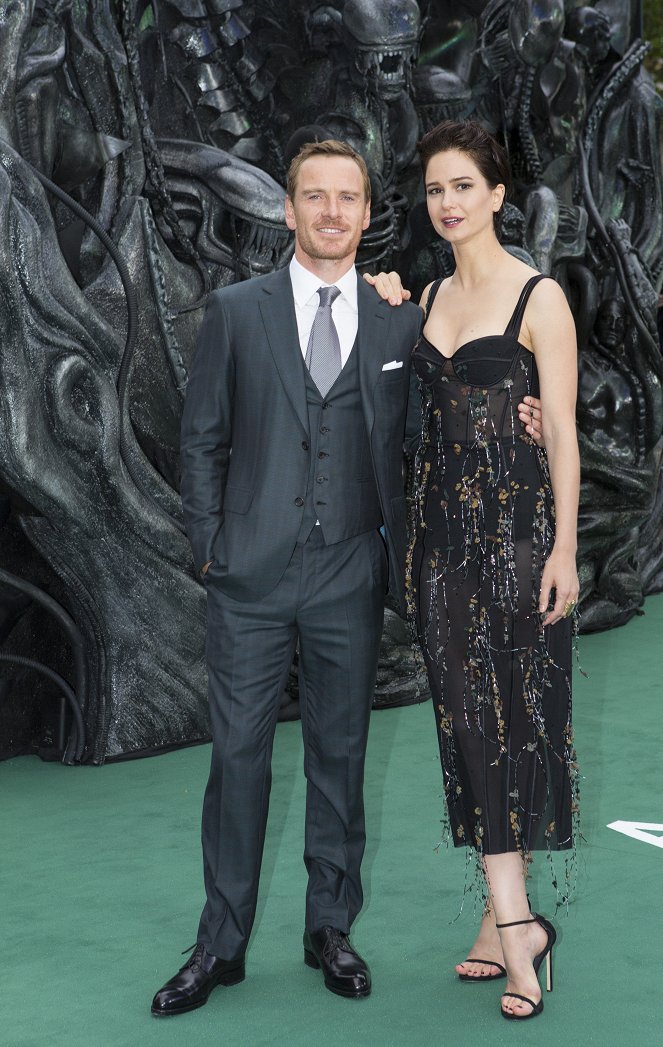 Obcy: Przymierze - Z imprez - Michael Fassbender, Katherine Waterston