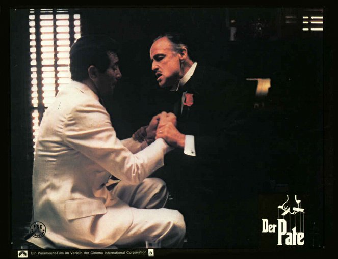The Godfather - Lobbykaarten - Al Martino, Marlon Brando