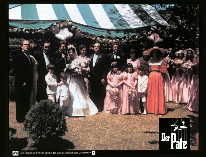 The Godfather - Lobby Cards - Robert Duvall, John Cazale, Gianni Russo, Talia Shire, Morgana King, Marlon Brando, James Caan