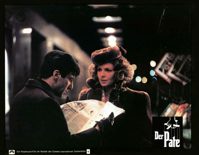 El padrino - Fotocromos - Al Pacino, Diane Keaton