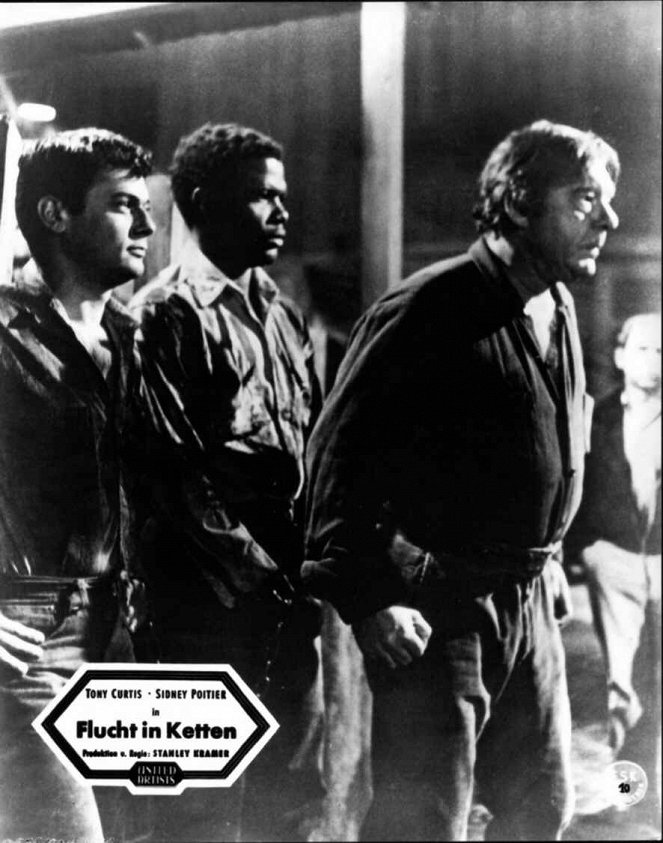 Fugitivos - Fotocromos - Tony Curtis, Sidney Poitier, Lon Chaney Jr.