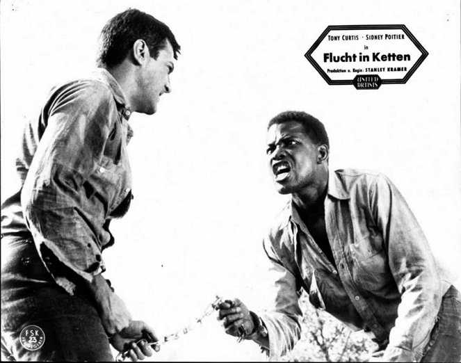 The Defiant Ones - Lobby Cards - Tony Curtis, Sidney Poitier