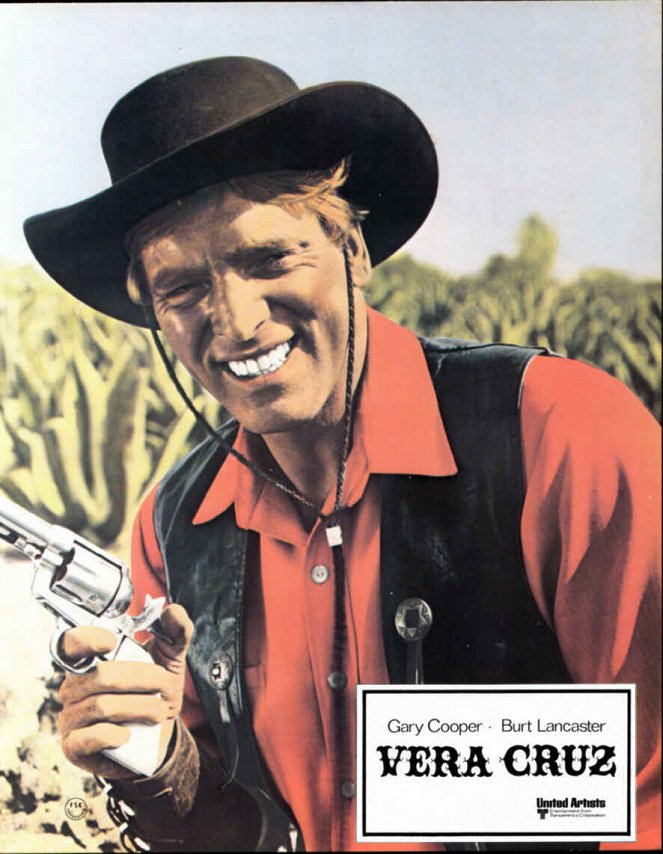 Vera Cruz - Lobby karty - Burt Lancaster
