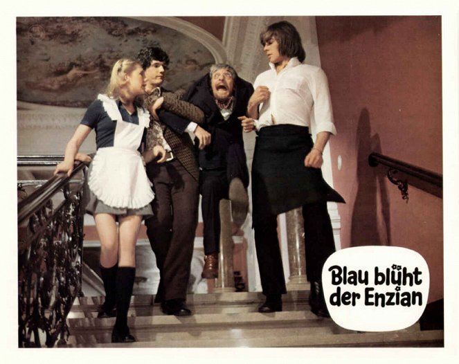 Blau blüht der Enzian - Lobby Cards - Jutta Speidel, Hans Kraus, Jacques Herlin, Sascha Hehn