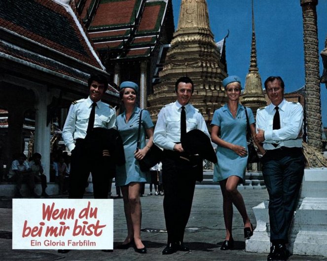 Wenn du bei mir bist - Lobby Cards - Roy Black, Angelika Ott, Eddi Arent, Diana Körner, Lex Barker