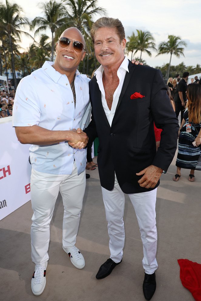 Baywatch - Events - Dwayne Johnson, David Hasselhoff