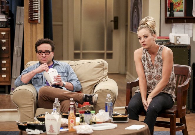 The Big Bang Theory - Die Nowitzki-Provokation - Filmfotos - Johnny Galecki, Kaley Cuoco