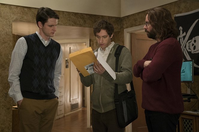 Silicon Valley - The Blood Boy - Photos - Zach Woods, Thomas Middleditch, Martin Starr